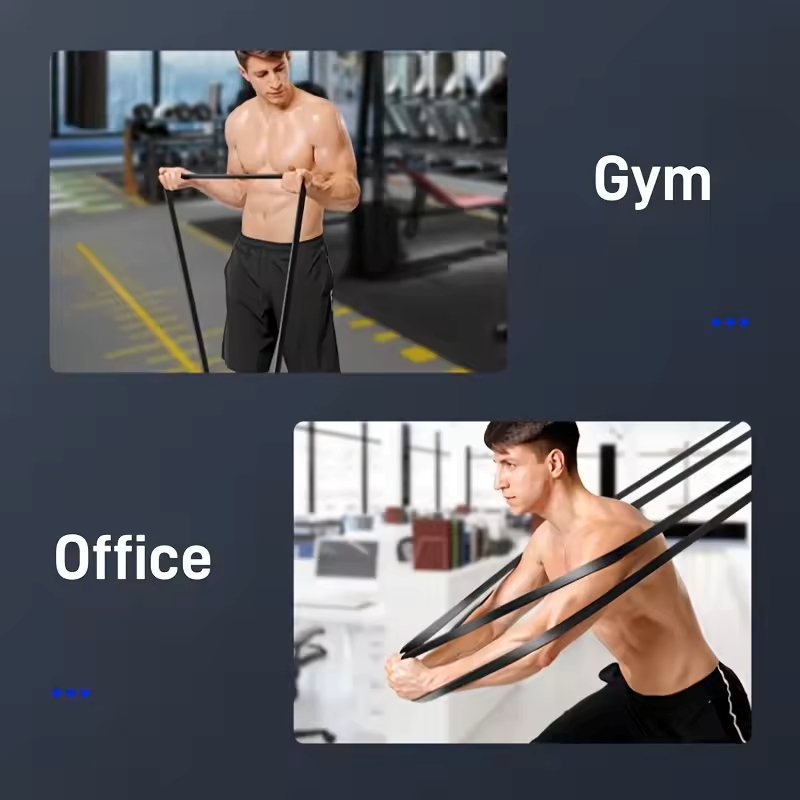 4 Resistance Bands (15-125lbs) – Strengthen Your Full Body Anytime, Anywhere - Image 7